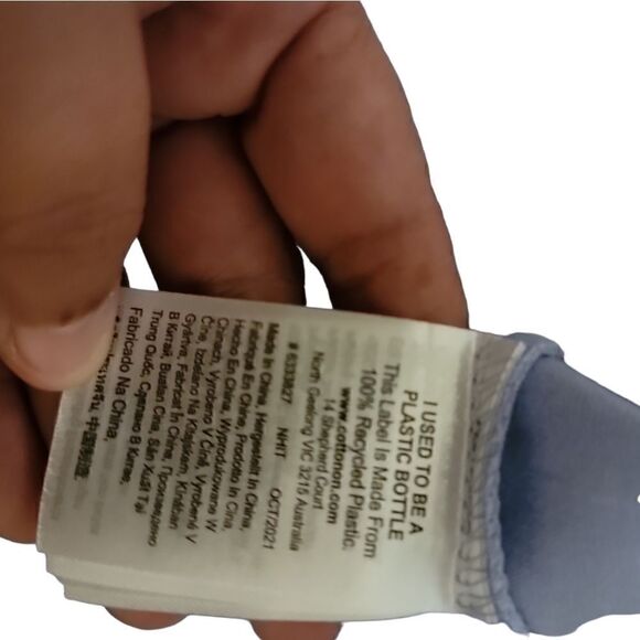 COTTON ON BODY WOMEN'S POLO LONG SLEEVE TOP BLUE SIZE S - Picture 5 of 8